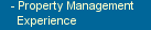 Property Management Experience