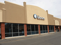 Photo of outside of Bloom store.